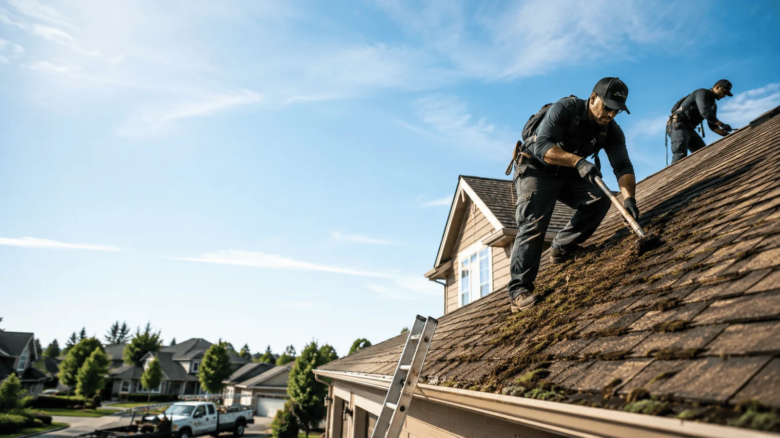 Roof Moss Removal in Milton, WV near me